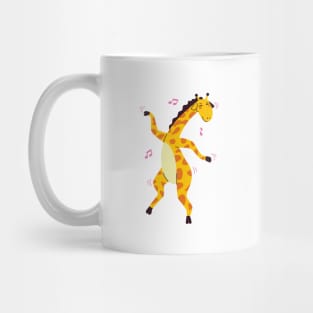 Cute Dancing Giraffe Mug